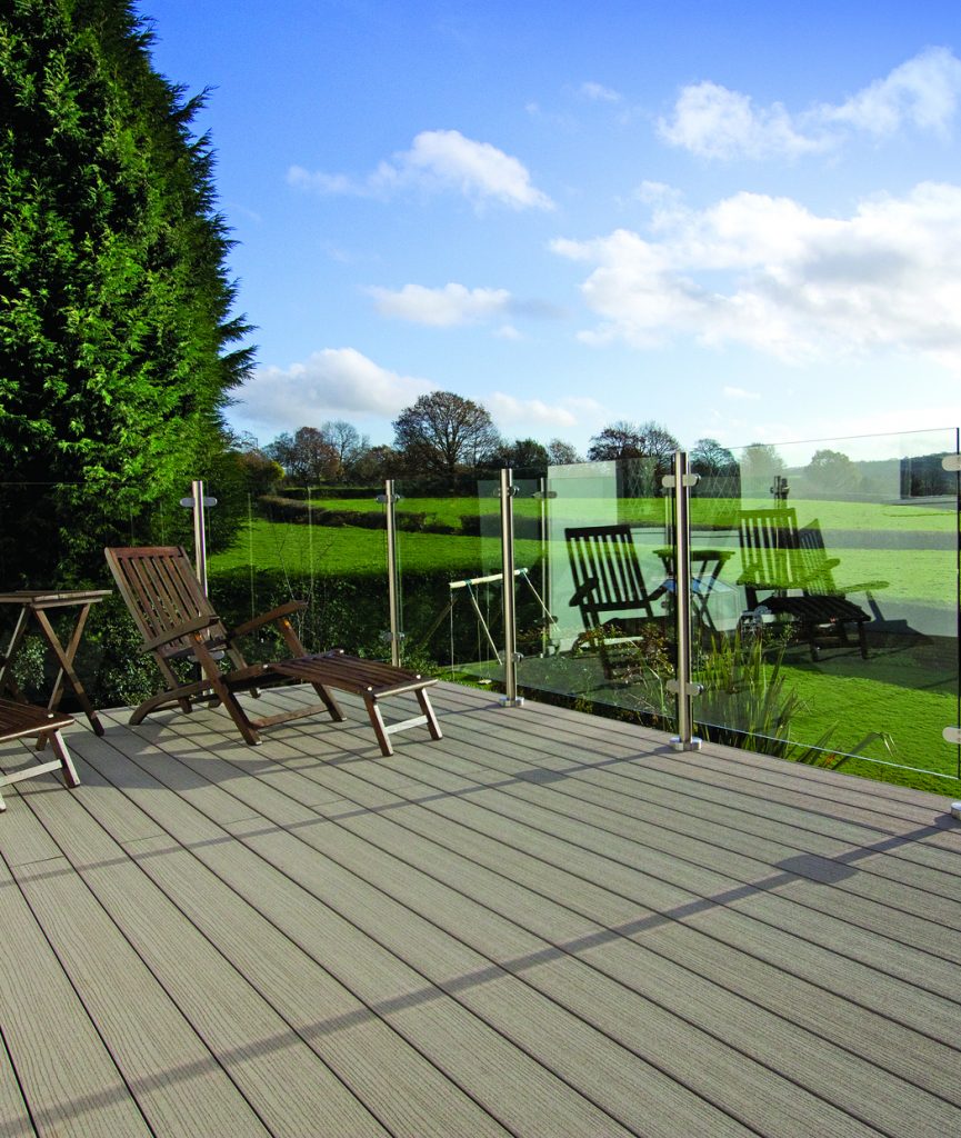 Which type of decking is the most low-maintenance?
